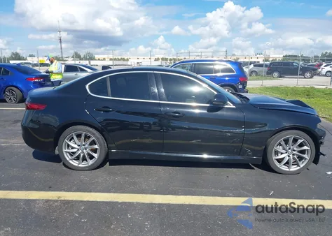 2018 Alfa Romeo Giulia Rwd from USA, damaged, VIN ZARFAEBN1J7580516